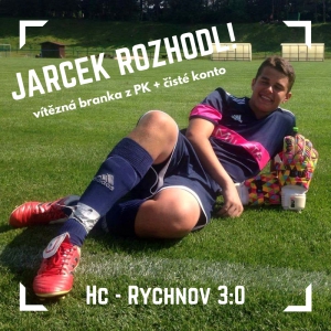 TJ Jiskra Hořice U19 : FC Spartak Rychnov nad Kněžnou 3:0 (0:0)
